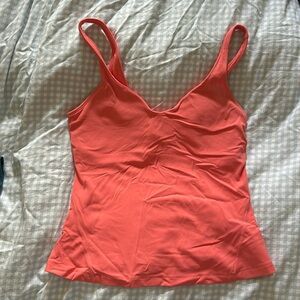 Lululemon Align Waist Length Tank in Raspberry Cream size 8